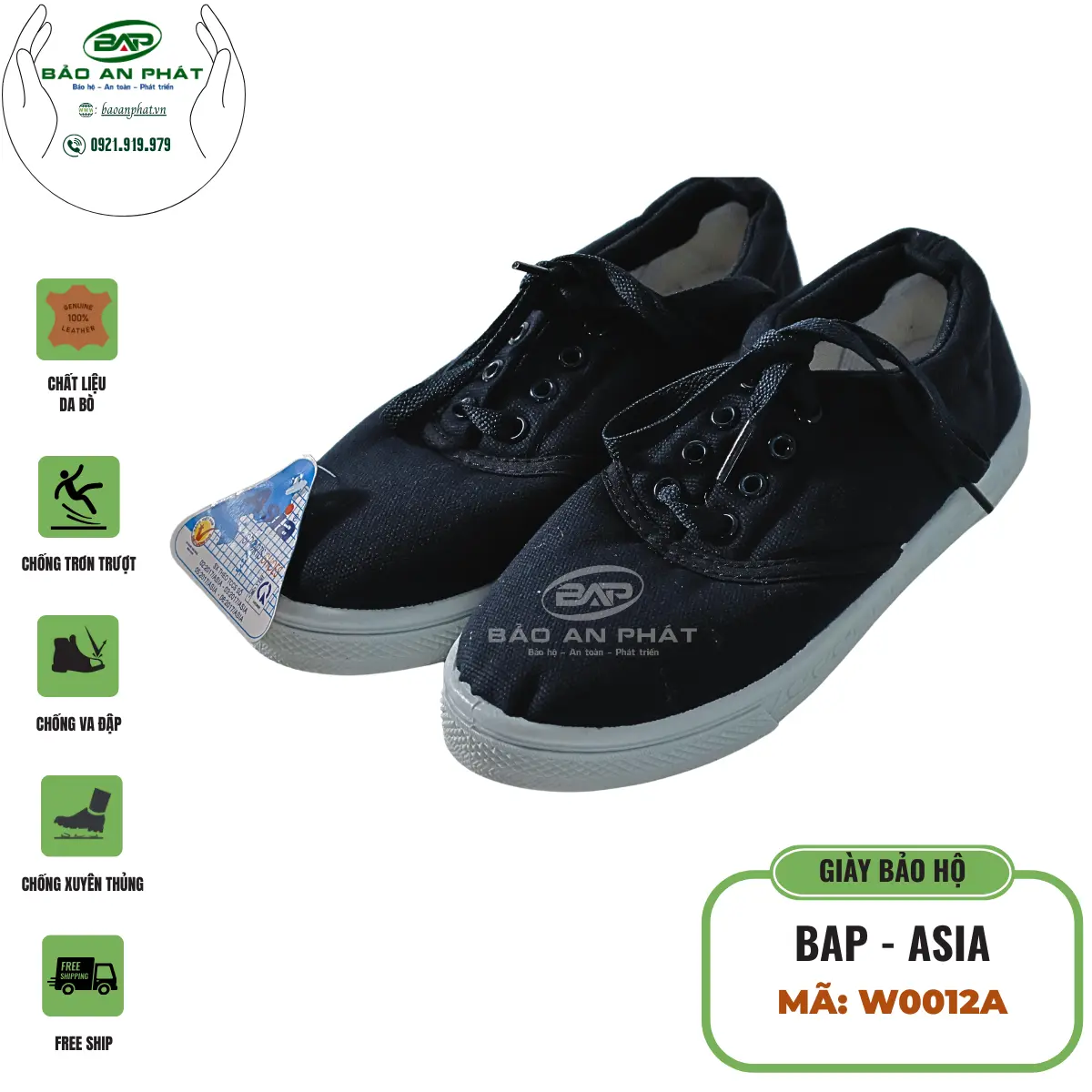 Giầy vải Asia-14