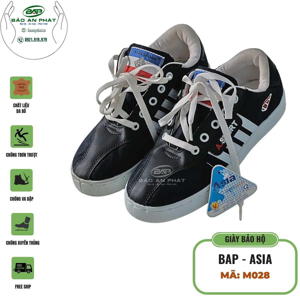 Giày vải Asia-10