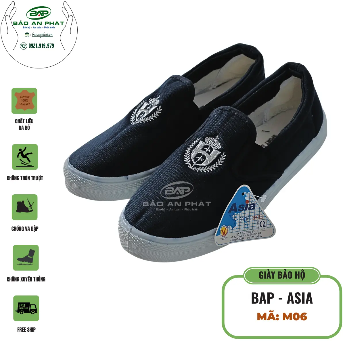 Giày vải Asia-11