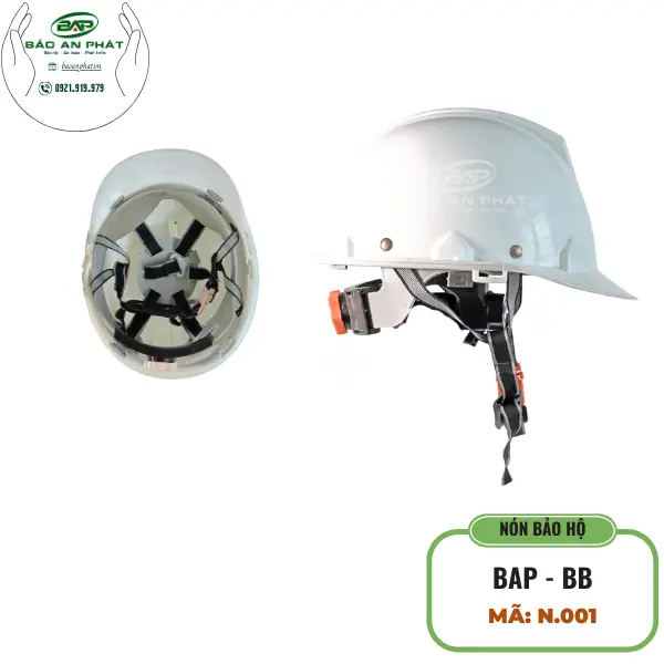 NÓN BẢO HỘ LAO ĐỘNG BAP 05 - BB N.001