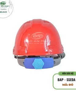 Alternative view of NÓN BẢO HỘ LAO ĐỘNG BAP 04 - SSEDA ĐỎ