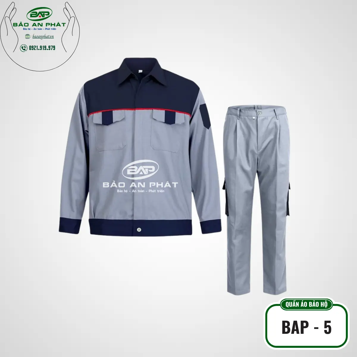 5. Quần áo bảo hộ lao động BAP-05