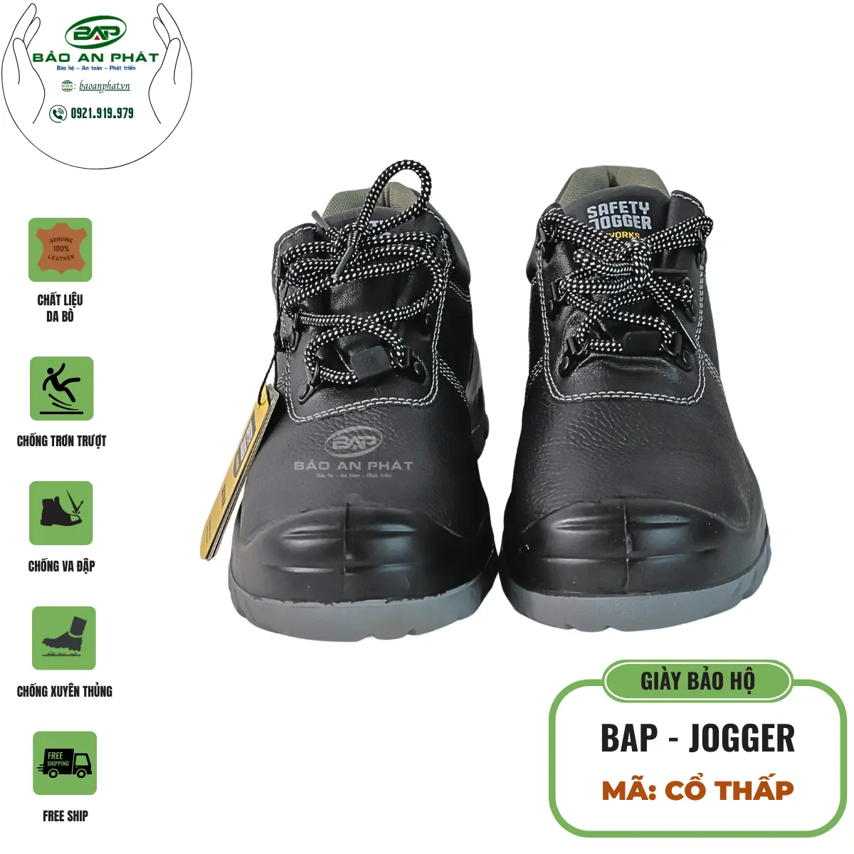 GIÀY BẢO HỘ JOGGER THẤP CỔ