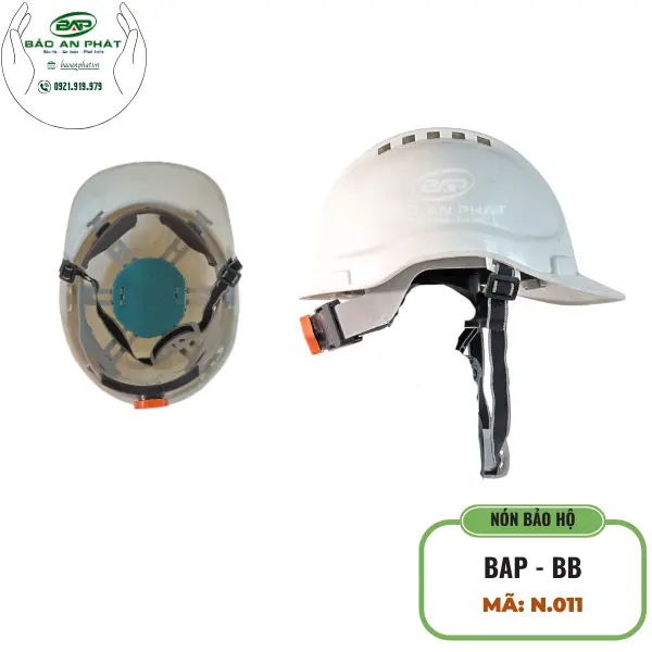 NÓN BẢO HỘ LAO ĐỘNG BAP 08 - BB N.011