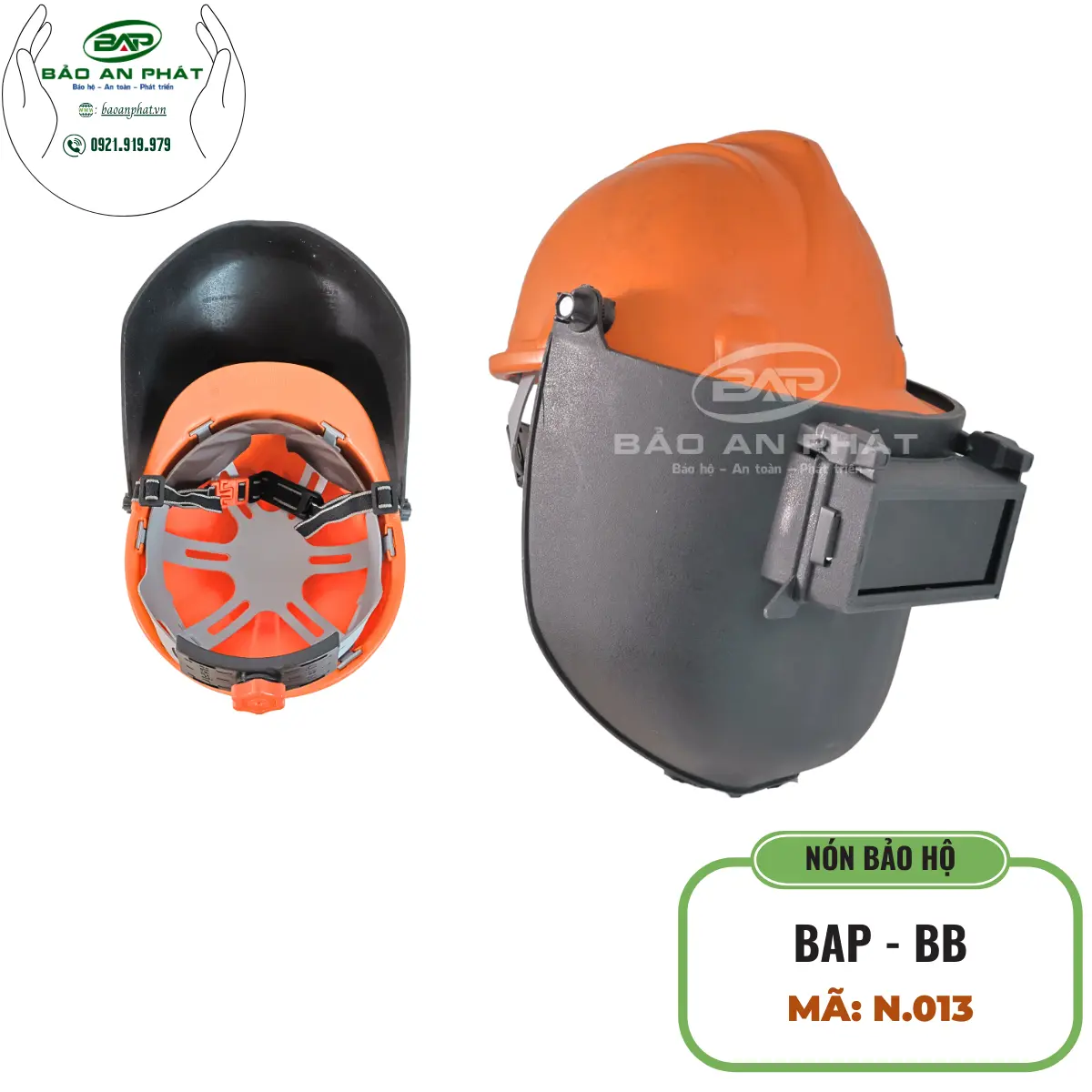 NÓN BẢO HỘ LAO ĐỘNG BAP 12 - BB N.013