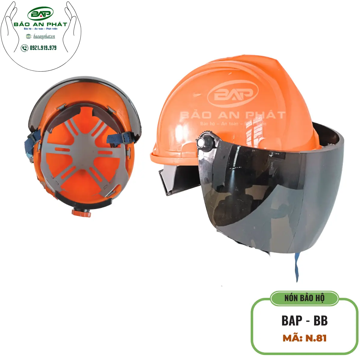 NÓN BẢO HỘ LAO ĐỘNG BAP 13 - BB N.81
