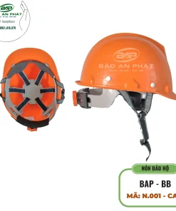 NÓN BẢO HỘ LAO ĐỘNG BAP 16 - BB N.001 CAM