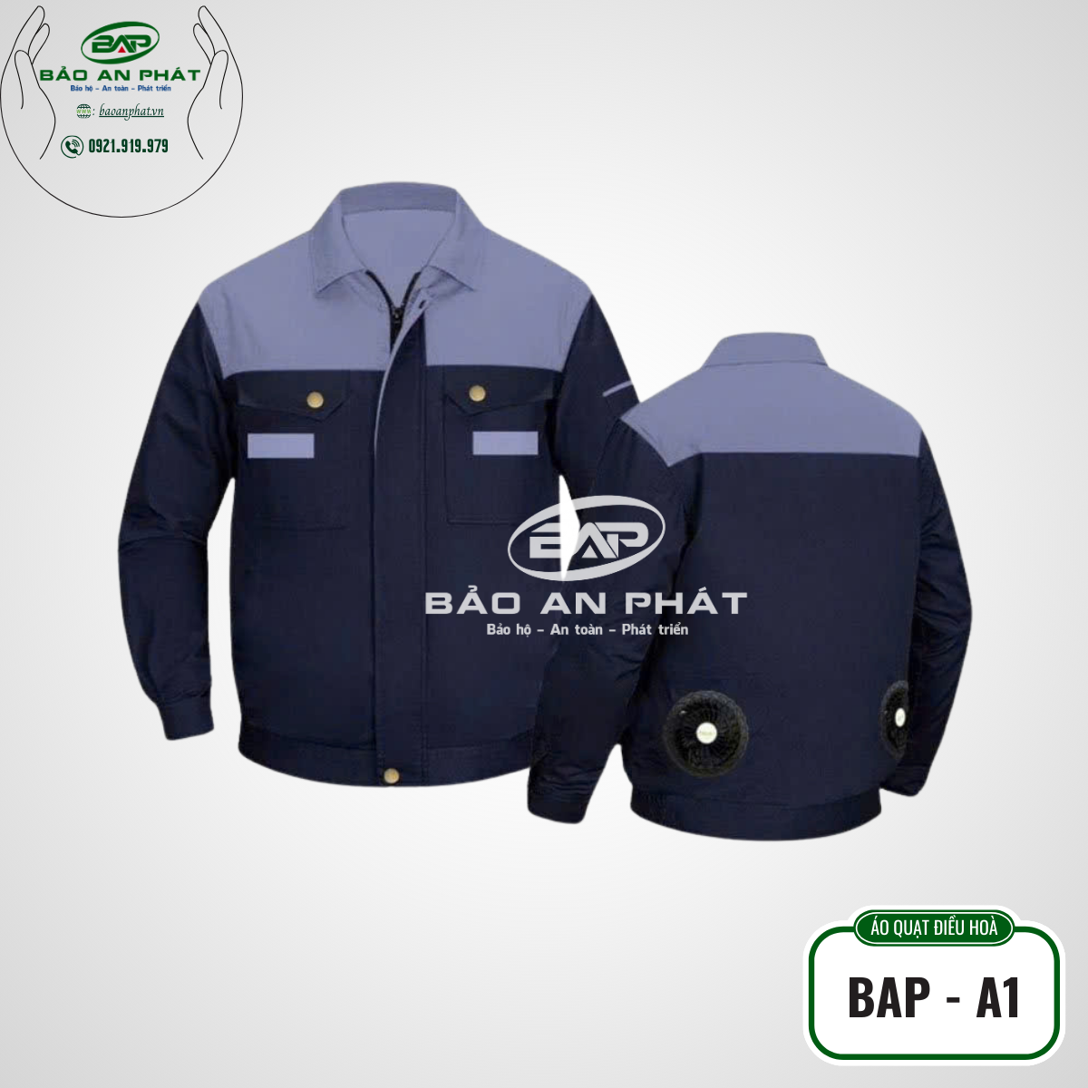 Áo điều hoà BAP-A1 (CHƯA BAO GỒM QUẠT & PIN)