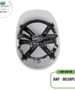 Alternative view of NÓN BẢO HỘ LAO ĐỘNG BAP 07 - DELTAPLUS TRẮNG