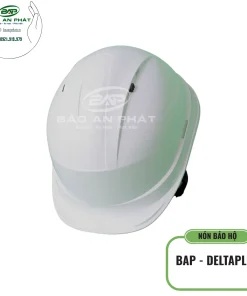 NÓN BẢO HỘ LAO ĐỘNG BAP 07 - DELTAPLUS TRẮNG 12 NON BH DELTAPLUS 4