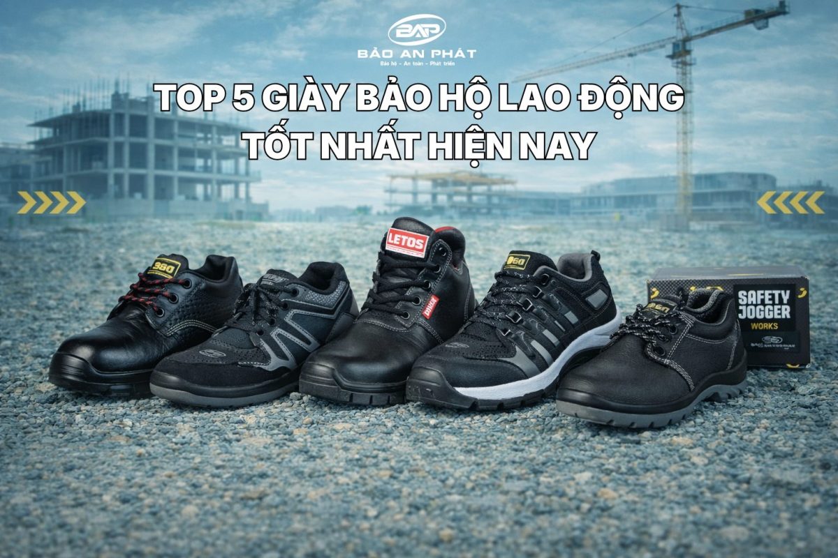 TOP 5 ĐÔI GIÀY BẢO HỘ LAO ĐỘNG TỐT NHẤT HIỆN NAY 1 TOP 5 GIÀY BẢO HỘ LAO ĐỘNG TỐT NHẤT HIỆN NAY