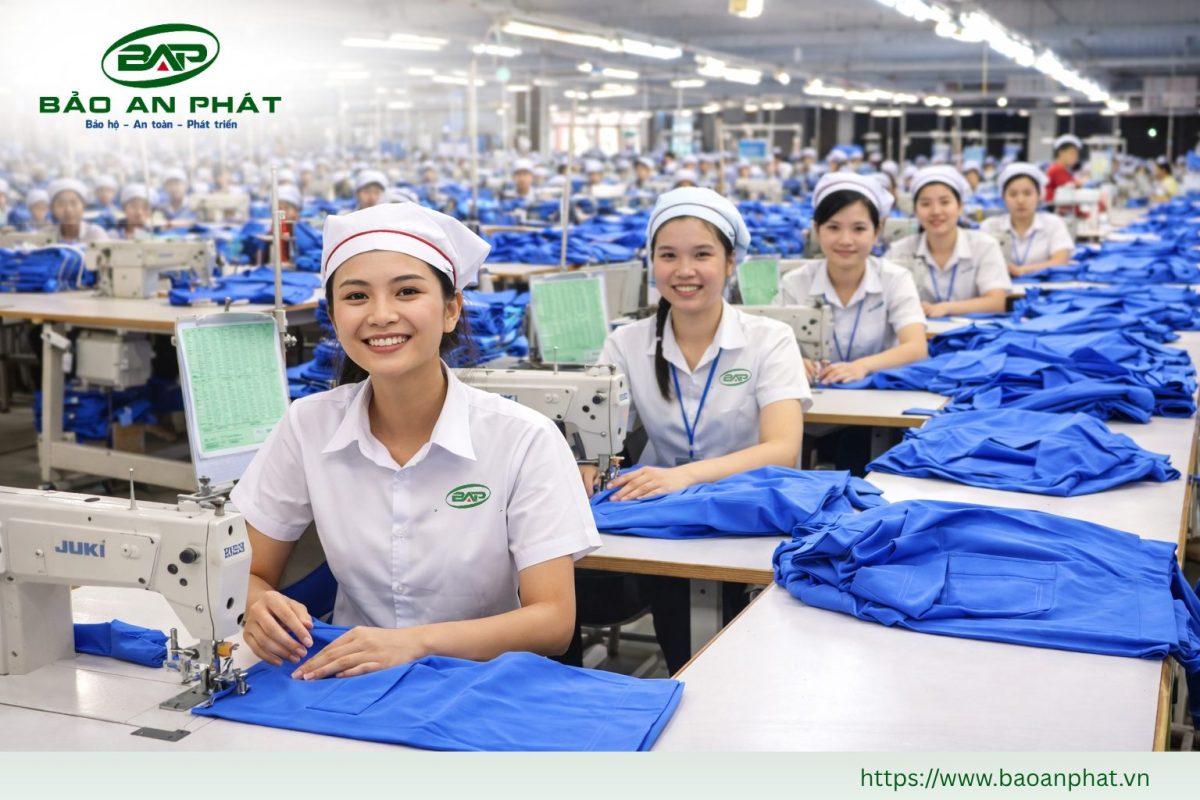 Xưởng may bảo hộ giá sỉ tại Bình Dương – Nhận may theo yêu cầu 1 Xưởng may bảo hộ giá sỉ tại Bình Dương – Nhận may theo yêu cầu