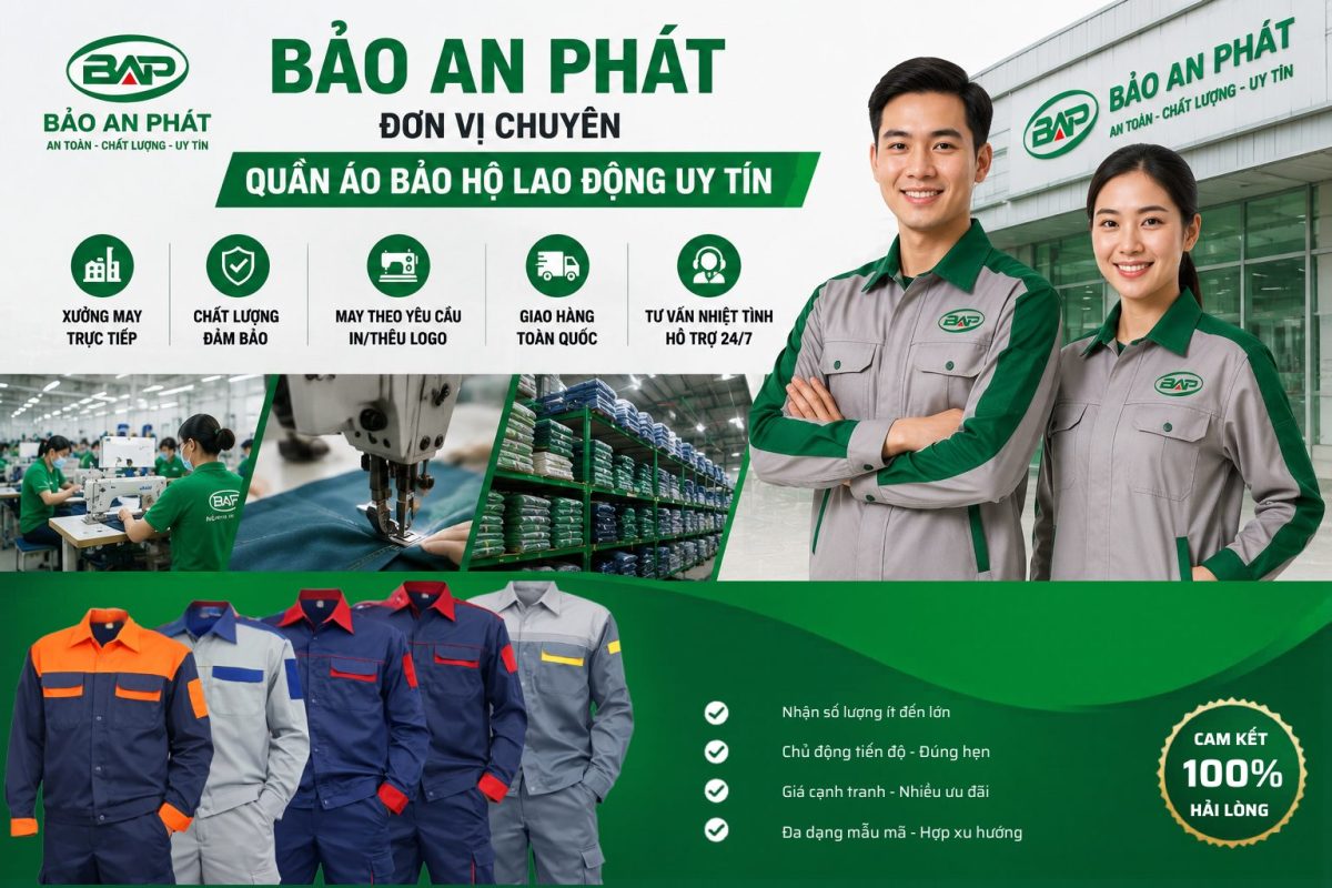 5 Sai Lầm Khi Chọn Quần Áo Bảo Hộ Lao Động Nhiều Doanh Nghiệp Hay Gặp 6 bao an phat bao ho an toan phat trien