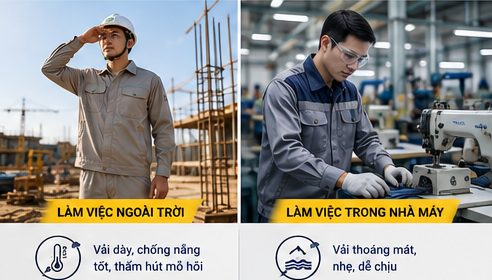 5 Sai Lầm Khi Chọn Quần Áo Bảo Hộ Lao Động Nhiều Doanh Nghiệp Hay Gặp 5 chat vai quan ao bao ho