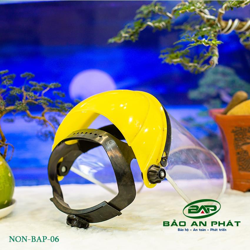 Mũ Bảo Hộ Gắn Kính Che Mặt